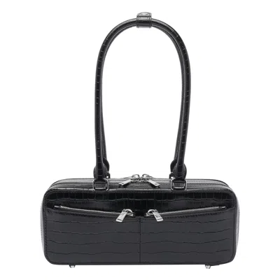 Self-portrait Shoulder Bag In Black