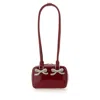 Self-portrait Shoulder Bag. In Red
