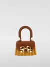Self-portrait Rattan Micro Bow Handbag
