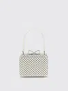 Self-portrait Shoulder Bag  Woman Color Yellow Cream In Yellow