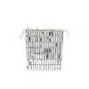 Self-portrait Shoulder Bag With Shimmering Crystals In Silver