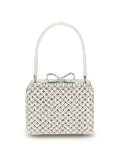 Self-portrait Shoulder Bags In White