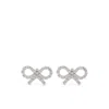 Self-portrait Micro Bow Earrings In Multi