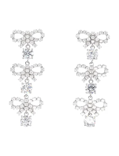 SELF-PORTRAIT SELF-PORTRAIT SILVER ZIRCONIA JEWELS