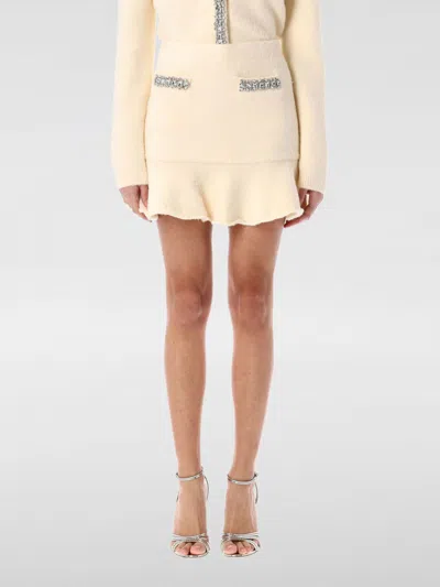 SELF-PORTRAIT SKIRT SELF-PORTRAIT WOMAN COLOR NUDE,G54377226