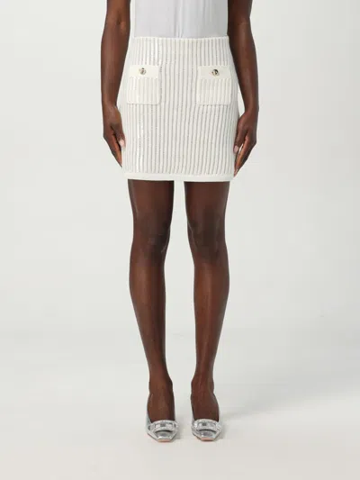 SELF-PORTRAIT SKIRT SELF-PORTRAIT WOMAN COLOR WHITE,G96713001