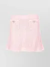 Self-portrait Knitted Mini Skirt