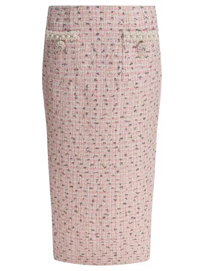 Self-portrait Skirts In Neutral