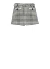 Self-portrait Houndstooth Mini Skirt