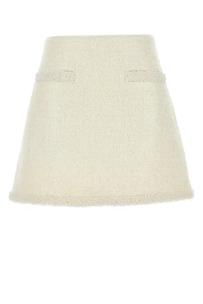 Self-portrait Skirts In Beige