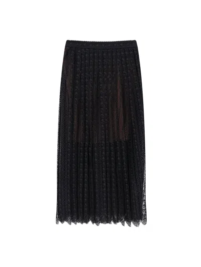 Self-portrait Self Portrait Skirts Black