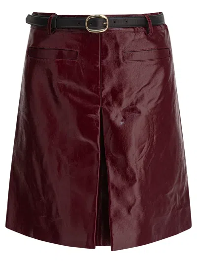 Self-portrait Skirts Bordeaux