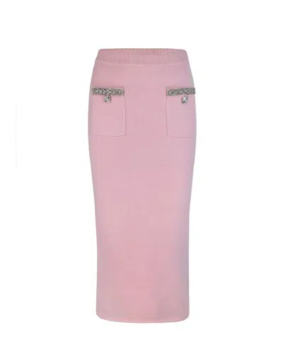 Self-portrait Skirts In Pink