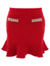Self-portrait Skirts In Red