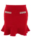 Self-portrait Skirts In Red