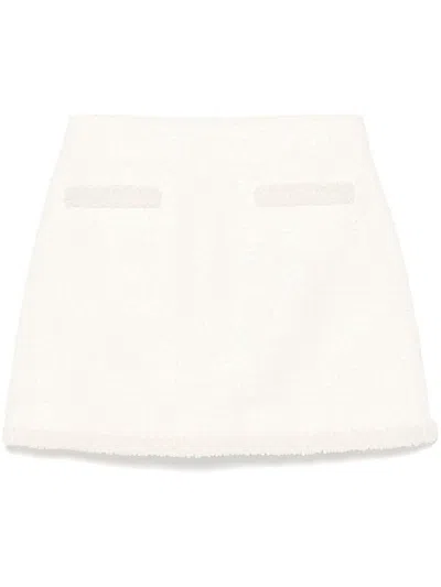Self-portrait Skirts In White