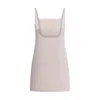 Self-portrait Self Portrait Pink Satin Bow Mini Dress