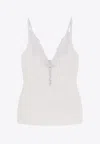 Self-portrait Self Portrait Women Lace Trim Knit Top