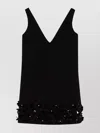Self-portrait Sequined Crepe Mini Dress