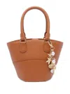 Self-portrait Small Leather Bucket Bag