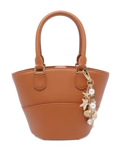 Self-portrait Small Leather Bucket Bag