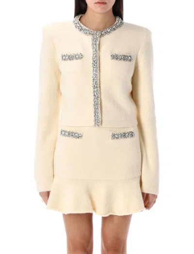 SELF-PORTRAIT SOFT KNIT CARDIGAN