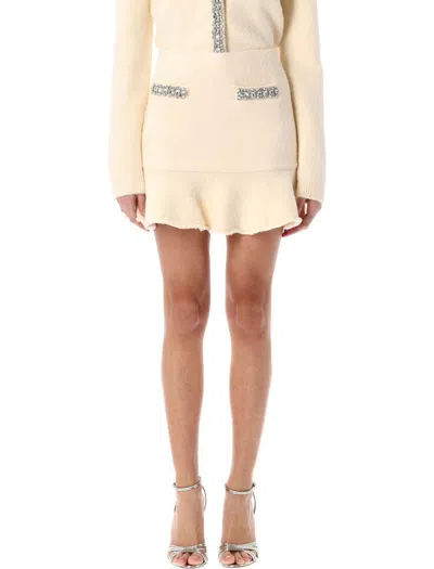 SELF-PORTRAIT SELF-PORTRAIT SOFT KNIT MINI SKIRT