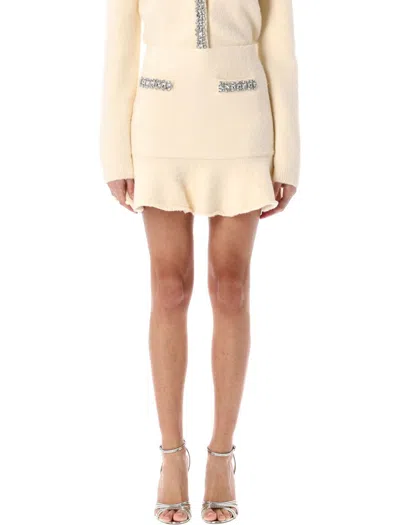 SELF-PORTRAIT SELF-PORTRAIT SOFT KNIT MINI SKIRT