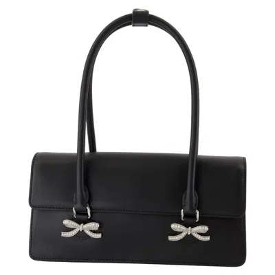 Self-portrait Soft Shoulder Bag - Self Portrait - Leather - Black