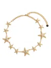 Self-portrait Starfish Necklace In Gold