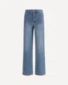 Self-portrait Womens Self Portrait Rhinestone Straight-leg Denim Jeans In Blue