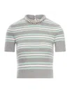 Self-portrait Striped Wool Sweater