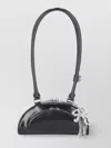 Self-portrait Self Portrait Women Black Mini Shoulder Bag In Black