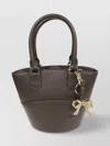 Self-portrait Structured Tote Bag With Detachable Chain Strap