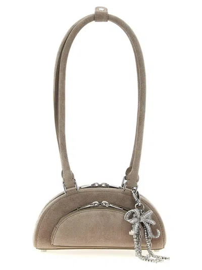 Self-portrait 'suede Mini With Charm' Shoulder Bag