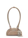 Self-portrait Self Portrait Women Suede Shoulder Bag With Charms