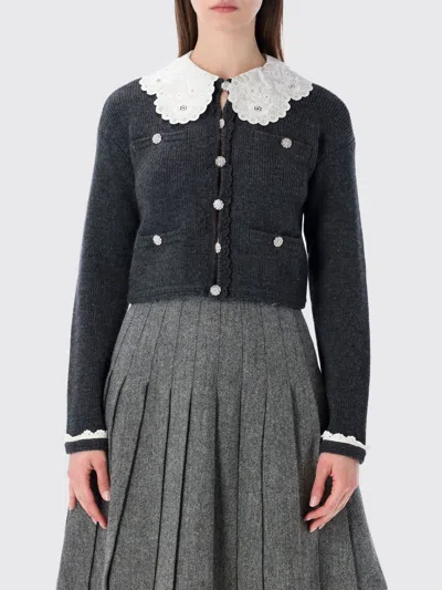 Self-portrait Sweater Woman  In Gray