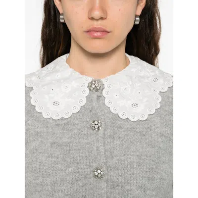 Self-portrait Sweaters In Blue