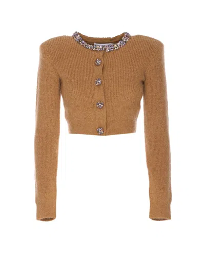Self-portrait Sweaters In Brown