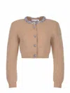 Self-portrait Sweaters In Brown