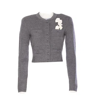 Self-portrait Sweaters In Gray