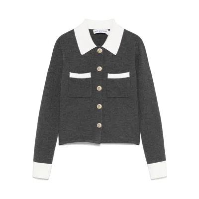 Self-portrait Sweaters In Gray