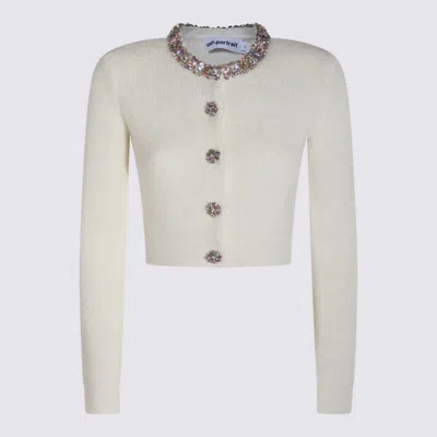 Self-portrait Sweaters Light And Natural In Multi