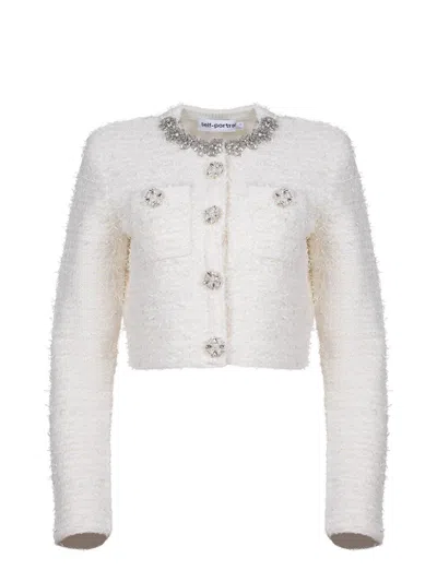 Self-portrait Sweaters In Neutral
