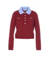 Self-portrait Sweaters In Red