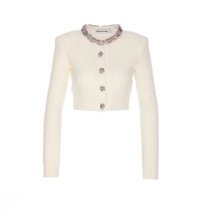 Self-portrait Sweaters In White