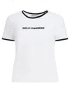 Self-portrait T-shirts In White