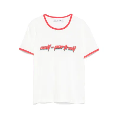 SELF-PORTRAIT T SHIRTS WHITE