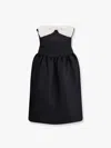 Self-portrait Taffeta Contrast-bow Midi Dress