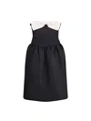 Self-portrait Taffeta' Décolleté Dress With Maxi Bow